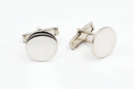Rounded blatant cufflinks
