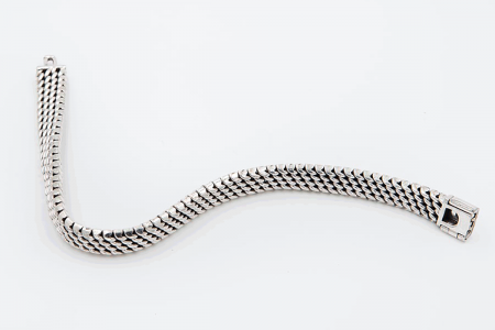 bracelet flexible fine serpent